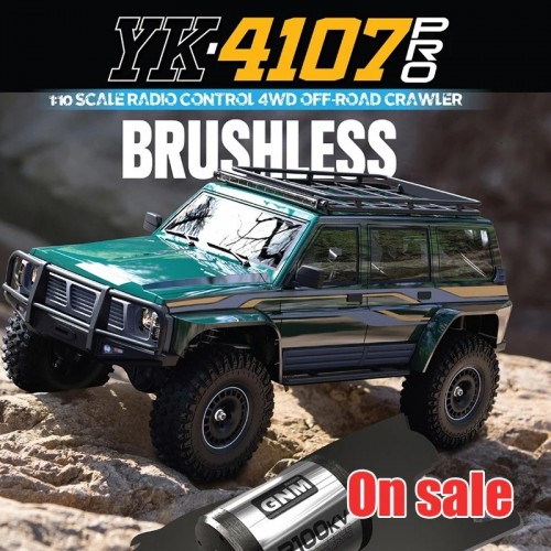 YIKONG YK4107 PRO 1/10 Scale Nissan Patrol-Inspired Brushless RC Rock Crawler
