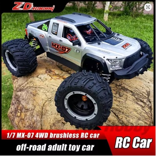 ZD Racing MX-07 RC Monster Truck – 1/7 Scale 4WD Brushless Monster Truck