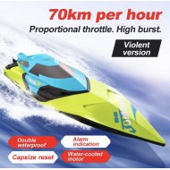 4DRC S2 Brushless RC Speed Boat – 70KM/H High-Speed Racing Remote Control Boat