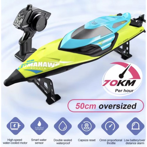 4DRC S2 Brushless RC Speed Boat – 70KM/H High-Speed Racing Remote Control Boat