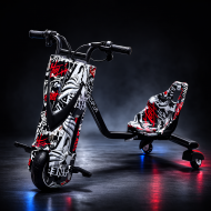 Electric Drift Trike Scooter with LED Lights – Powerful Motor Drift Scooter for Kids & Adults