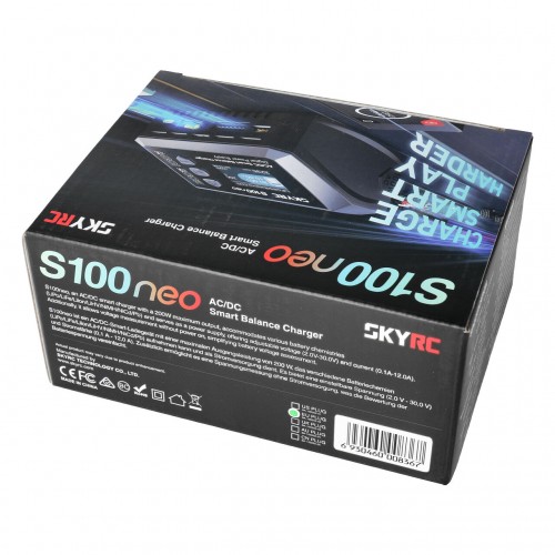 SkyRC S100 Neo LiPo 1-6s 10A 100W AC Charger