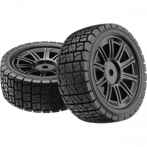 MJX 14301 Rubber Tires (2pcs) – MJX-1415A1 Spare Parts for 1/14 Hyper Go RC Car