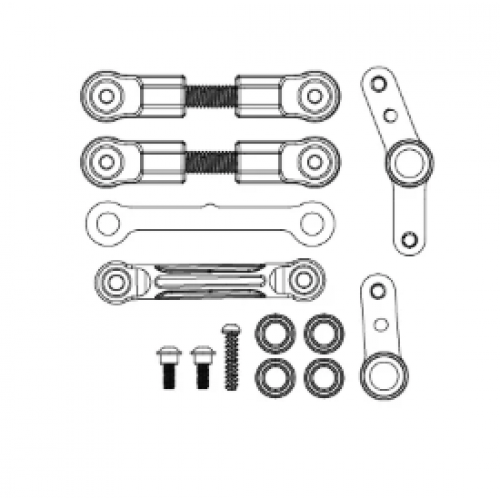 MJX Hyper Go 14430D Complete Steering Assembly – Spare Parts for 1/14 RC Car 14211