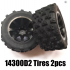 MJX 14300D2 Tires – Original Factory Spare Parts for 1/14 RC Cars 14209 & 14210 MJX 14300D2 Tires – Original Factory Spare Parts for 1/14 RC Cars 14209 & 14210