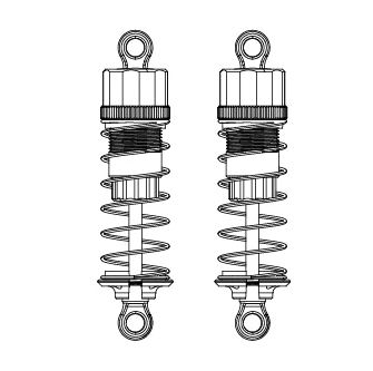MJX Hyper Go 14510C Oil-Filled Shock Absorbers (2-Pack) – Spare