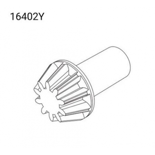 MJX Hyper Go 16402Y Front Differential Pinion – Spare Parts for 1/14 RC Cars 14301 & 14302