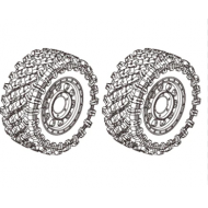 MJX Hyper Go P121510 Tires (2pcs) – Original Spare Parts for 1/12 RC Car 12212