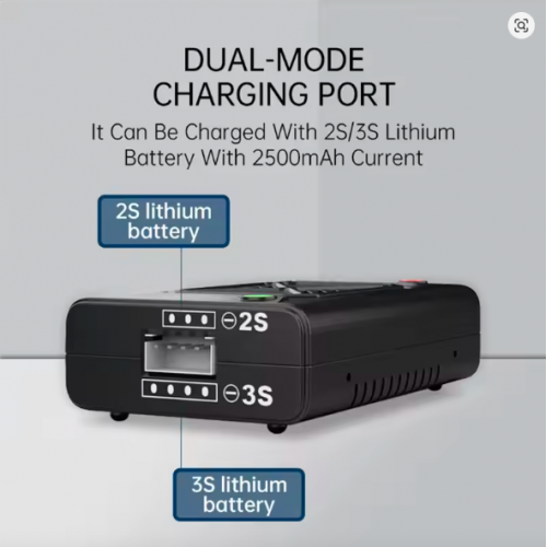 Hyper Go MJX Q3 Balanced Fast Charging Box – Charger for 2S/3S 7.4V & 11.1V Li-Po RC Car Batteries Hyper Go MJX Q3 Balanced Fast Charging Box – Charger for 2S/3S 7.4V & 11.1V Li-Po RC Car Batteries