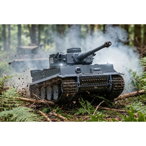 Heng Long German Tiger I RC Tank – 1/16 Scale RTR RC Battle Tank