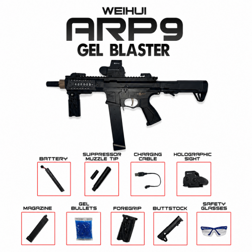 ARP9 Gel Blaster – High-Performance Nylon Body Gel Blaster