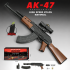 AK47 Style Gel Blaster Toy – Electric Magazine High Speed Model