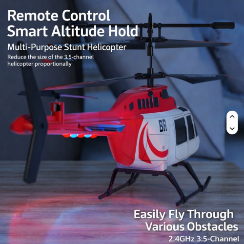 E3303A 2.4GHz RC Military Helicopter for Kids with Altitude Hold | H33 Army Remote Control Helicopter