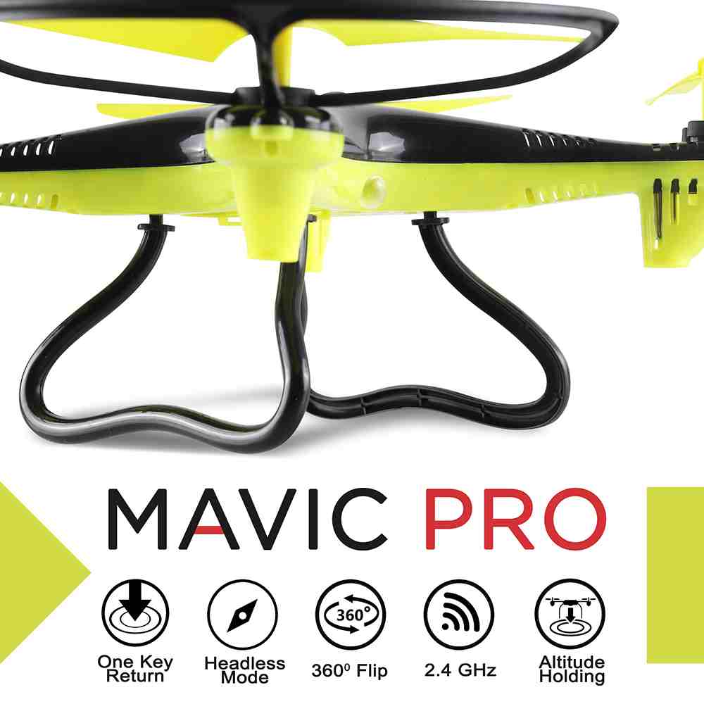 Kids Drone Gd-117 Without 4 Channel Camera With Remote Control - Black 