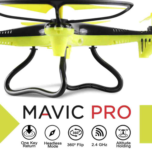 Kids Drone Gd-117 Without 4 Channel Camera With Remote Control - Black 