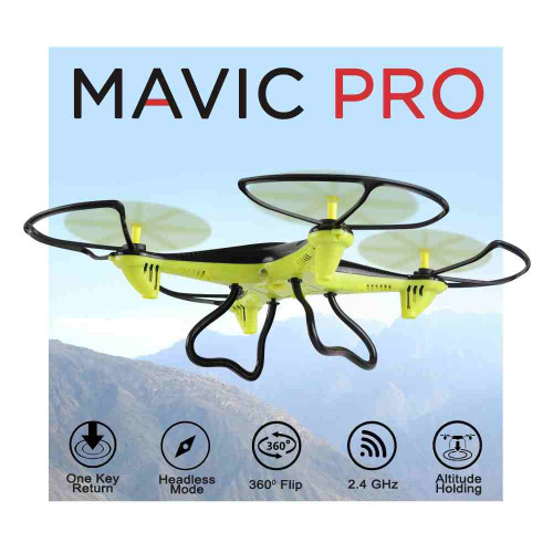 Kids Drone Gd-117 Without 4 Channel Camera With Remote Control - Black 