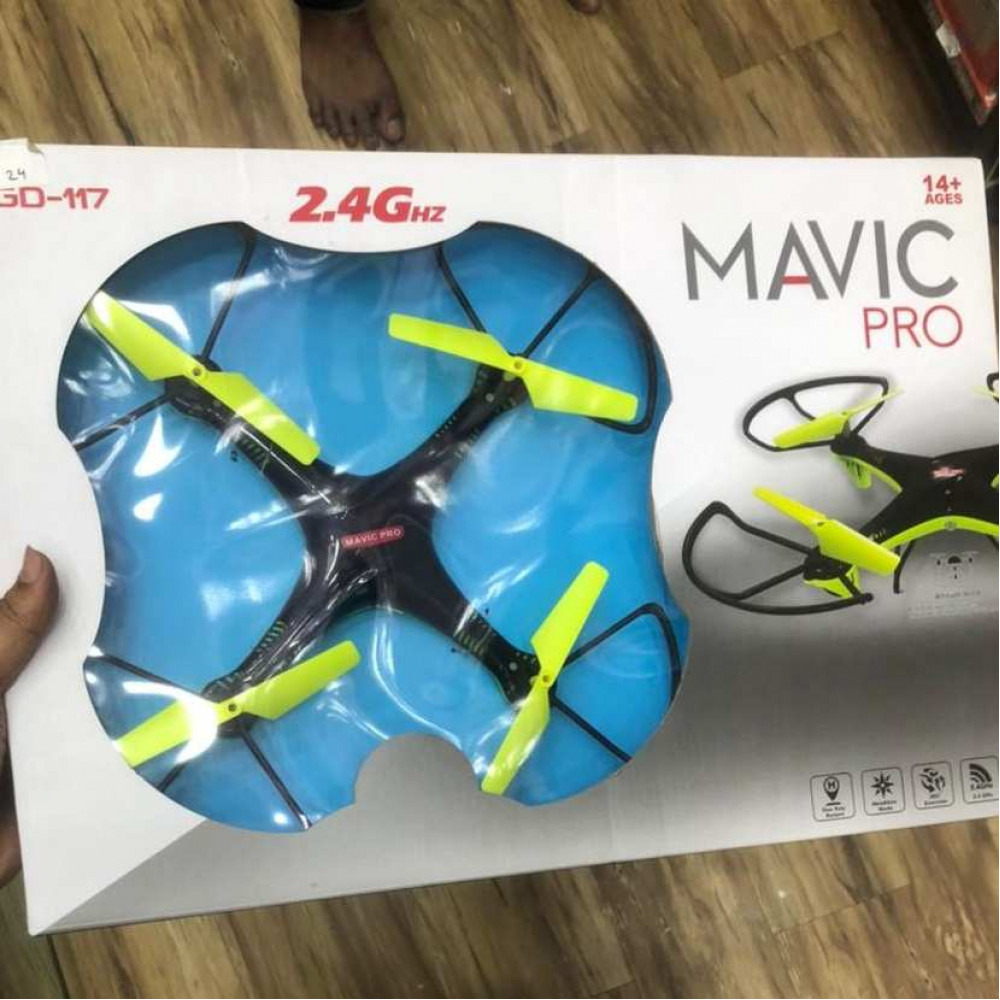 Kids Drone Gd-117 Without 4 Channel Camera With Remote Control - Black Kids Drone Gd-117 Without 4 Channel Camera With Remote Control - Black