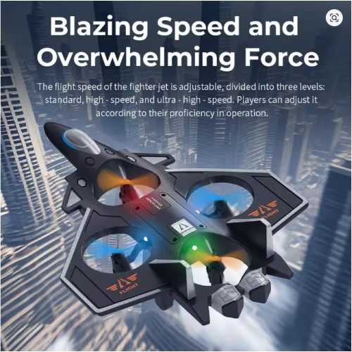 JJRC H130 Remote Control Foam Fighter Glider – Kids Stunt RC Aircraft