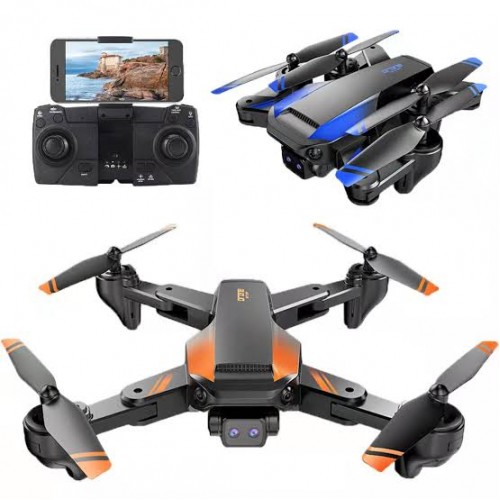 LH-68 Pro Air Professional Drone Wifi Fpv Mavic 4k HD Gimbal Dual 1080p 720p Camera With Remote Control 