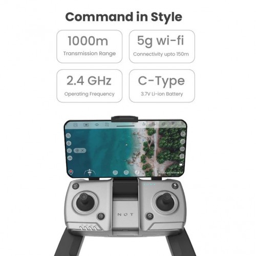 NOT ORO 2K Ultra HD Camera Drone with Gimbal - Double Battery