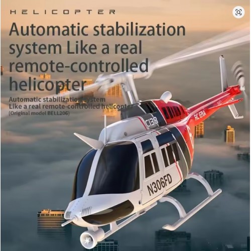 RC ERA C138 1:36 Remote Control Simulation RC Bell 206 Helicopter Altitude Hold 2.4g Genuine 6axis Gyro