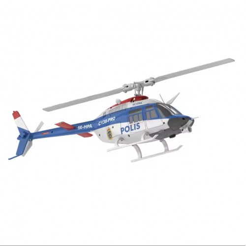 RC ERA C138 PRO Bell-206 Brushless 6CH RC Helicopter (RTF) – 1:33 Scale