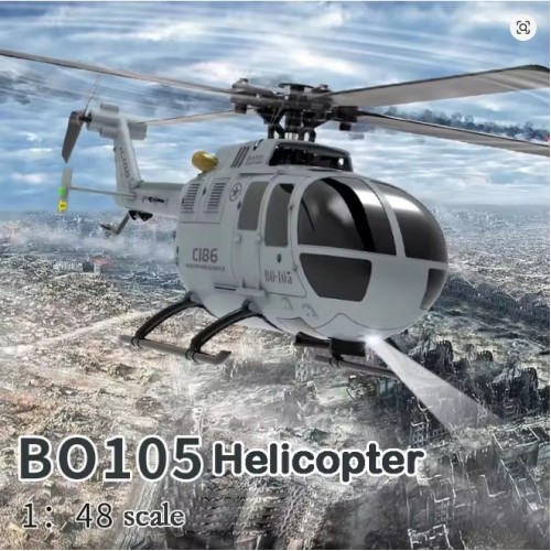 RC ERA C186 PRO 4CH 6-Axis Gyro RC Helicopter (Altitude Hold)