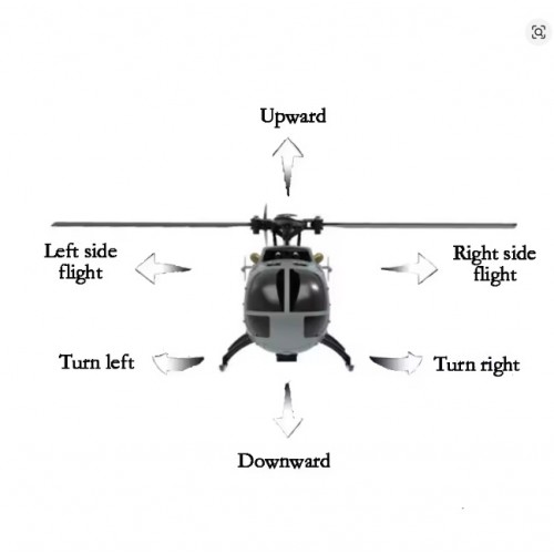 RC ERA C186 PRO 4CH 6-Axis Gyro RC Helicopter (Altitude Hold)