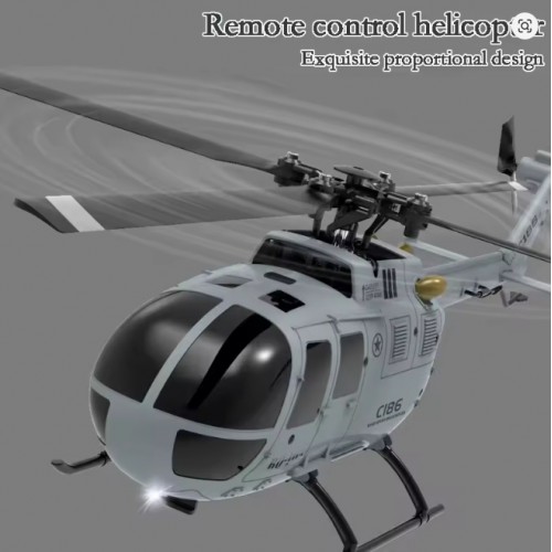 RC ERA C186 PRO 4CH 6-Axis Gyro RC Helicopter (Altitude Hold)