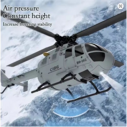 RC ERA C186 PRO 4CH 6-Axis Gyro RC Helicopter (Altitude Hold)