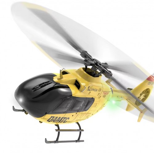 Yu Xiang F06 EC135 6CH RC Helicopter – Dual Brushless Scale Helicopter with Optical Flow Positioning