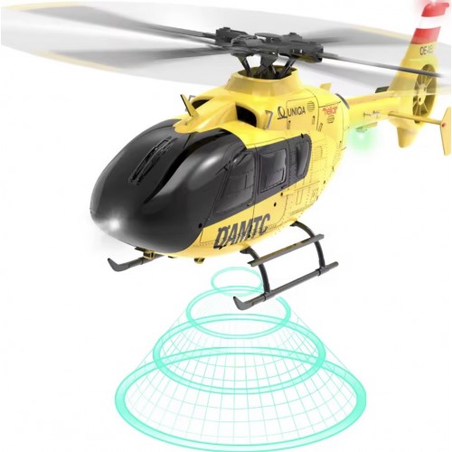Yu Xiang F06 EC135 6CH RC Helicopter – Dual Brushless Scale Helicopter with Optical Flow Positioning
