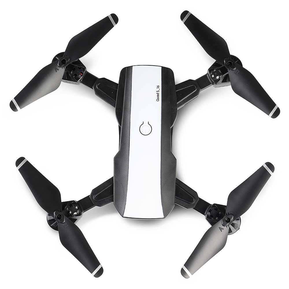 Quad S16 Drone With Wifi Camera & Rc App Control In White Color