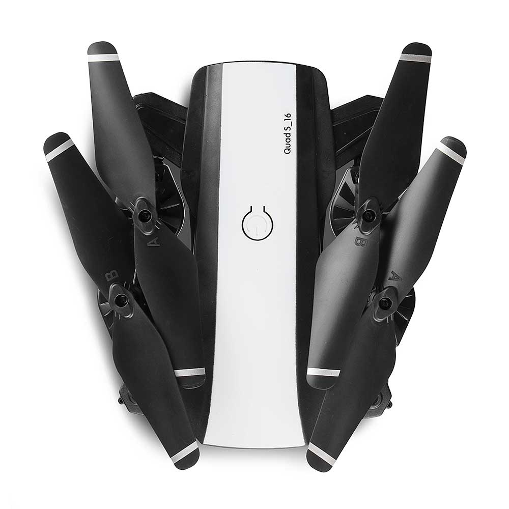 Quad S16 Drone With Wifi Camera & Rc App Control In White Color Quad S16 Drone With Wifi Camera & Rc App Control In White Color