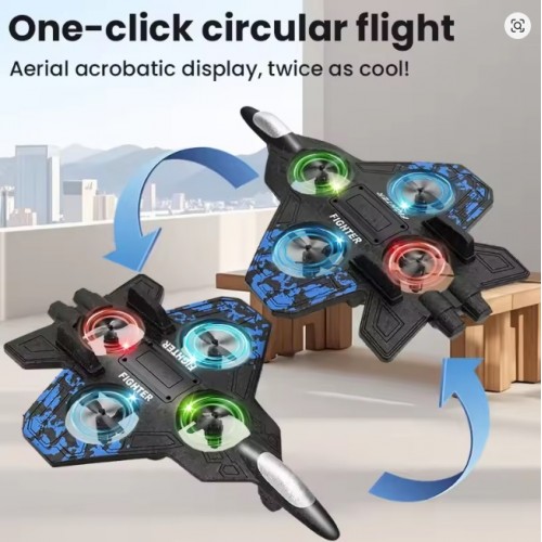 Rc Glider Flying Toy With Light Jet Airplane 2.4G EPP Stunt Remote Control Foam Fighter Plane Toys for Boys Kids Rc Glider Flying Toy With Light Jet Airplane 2.4G EPP Stunt Remote Control Foam Fighter Plane Toys for Boys Kids