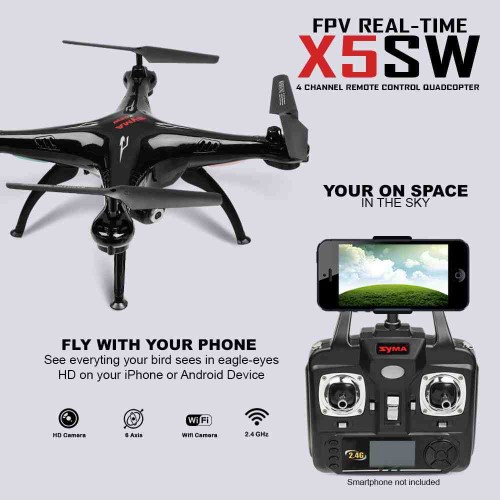 SYMA X5SW remote control drone quadcopter HD aerial photography children's toy aircraft