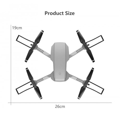 E88 Foldable 4K Mini Drone RC Quadrocopter With WIFI FPV Wide Angle HD Camera Helicopter Height Keeping Toys Boy Gift