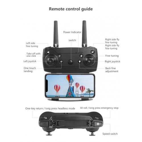 E88 Foldable 4K Mini Drone RC Quadrocopter With WIFI FPV Wide Angle HD Camera Helicopter Height Keeping Toys Boy Gift