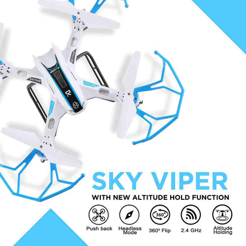 TS085 Professional Drone With Camera 2.4 Ghz 480p For Kids And Adults - White 