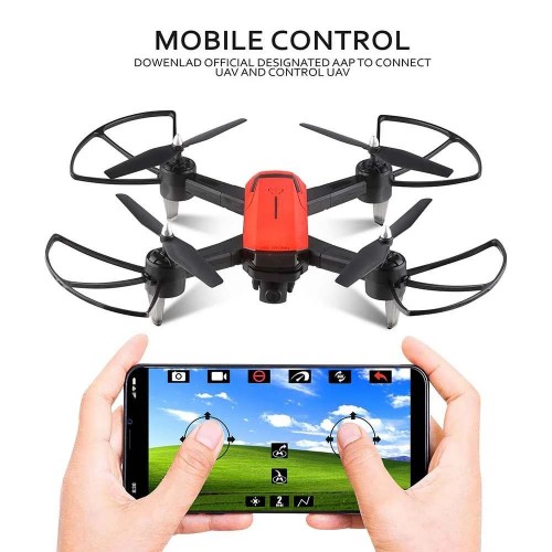 Hasten 720P Dual Camera Professional Drone 4k HD Wide Angel With Remote Control, 1600 Mah Battery 12-15 Min Long Flying Time