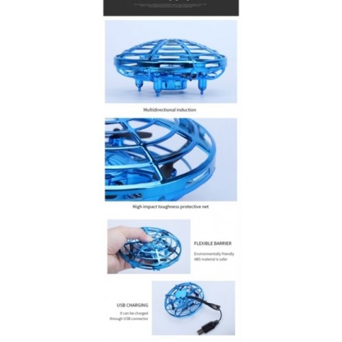 Kids Drone Flying Toys With Infrared Sensor Hand Control Ufo Style Mini Drone Kids Drone Flying Toys With Infrared Sensor Hand Control Ufo Style Mini Drone
