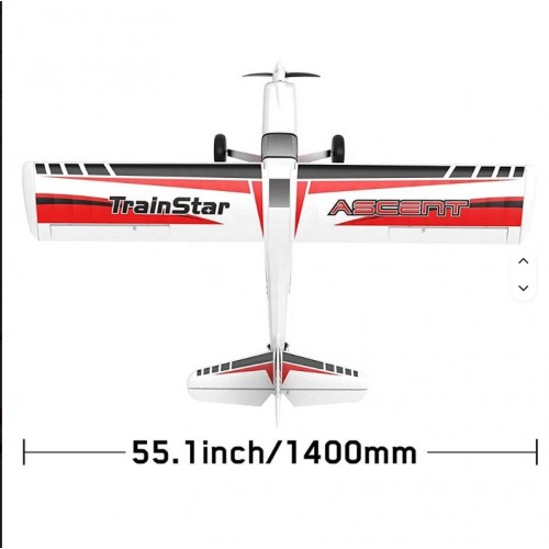 VOLANTEXRC TrainStar Ascent 74708P-PNP – 1400mm RC Trainer Aircraft PNP