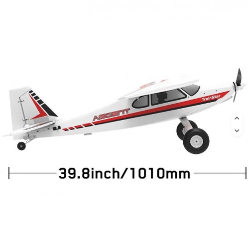 VOLANTEXRC TrainStar Ascent 74708P-PNP – 1400mm RC Trainer Aircraft PNP